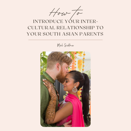 The cover to the PDF guide to introducing your intercultural partner to your south asian parents by Mel Sidhu